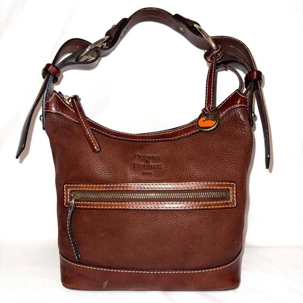 Dooney & Bourke Brown Shoulder Bag